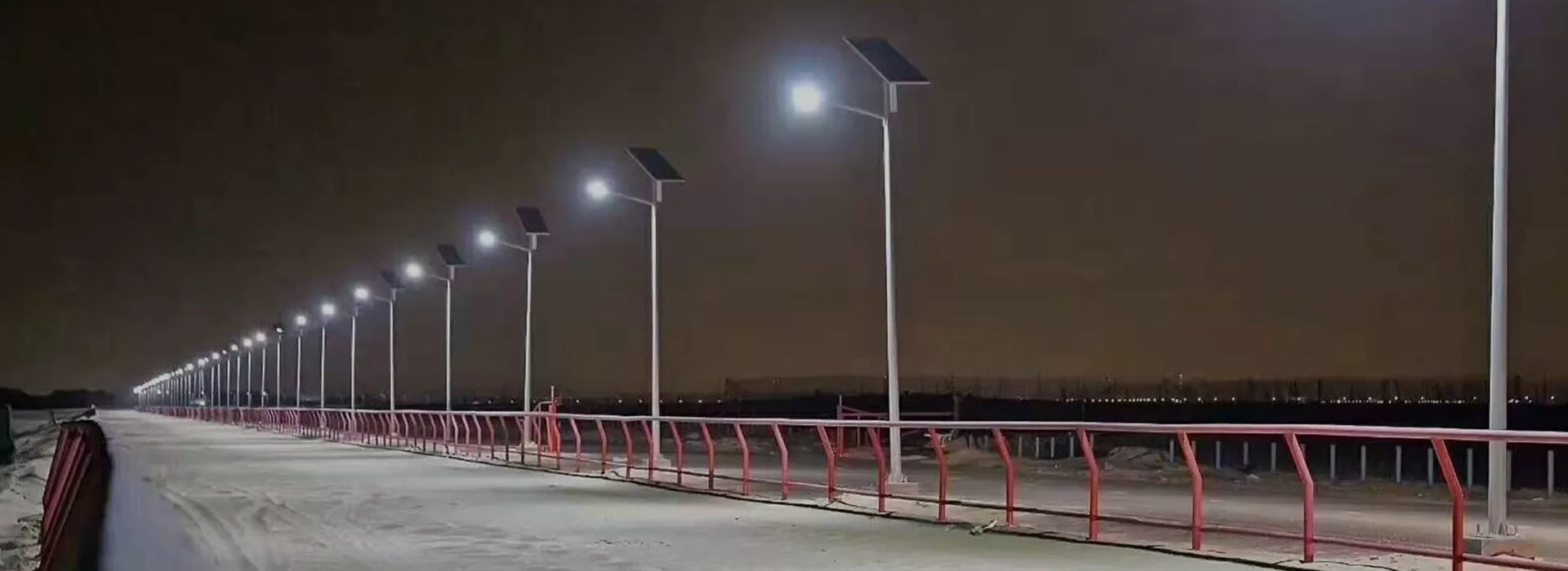 Кейс солнечного уличного фонаря