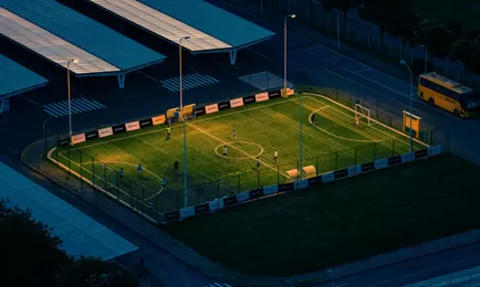 Освещение спортивных полей